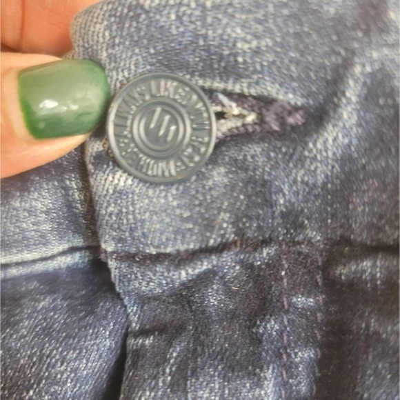 MOTHER LOOKER STRIPE ANKLE HERE KITTY GLITTER RACER SKINNY JEANS 26 - Picture 12 of 12